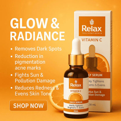 Relax Vitamin C Daily Serum – Glow & Radiance in Every Drop